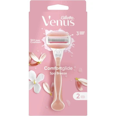 Бритва Gillette Venus Comfortglide Spa Breeze з 2 змінними картриджами (7702018322862)