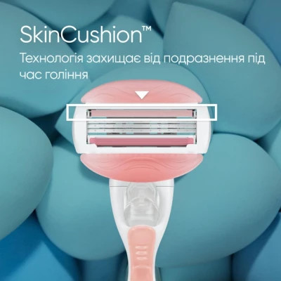 Бритва Gillette Venus Comfortglide Spa Breeze з 2 змінними картриджами (7702018322862)