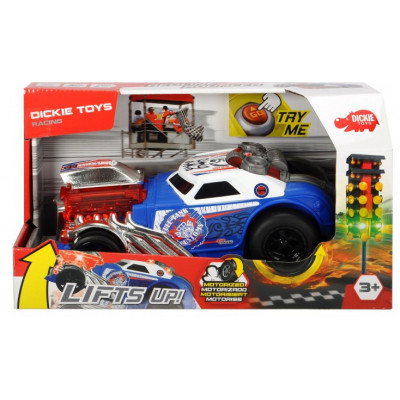 Машина Dickie Toys Стрибок з полум&#039;я з функцією їзди на задніх колесах 24 см (3764007)