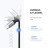 Дата кабель USB-C to USB-C 1.0m US261 3A Alum. Braid Gray\Black Ugreen (50150)