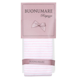 Колготки дитячі BNM у смужку (M0C0301-1445-1G-whitepink)