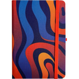 Книга записна Optima Rainbow-06 А5 128 аркушів клітинка (O27190-06)