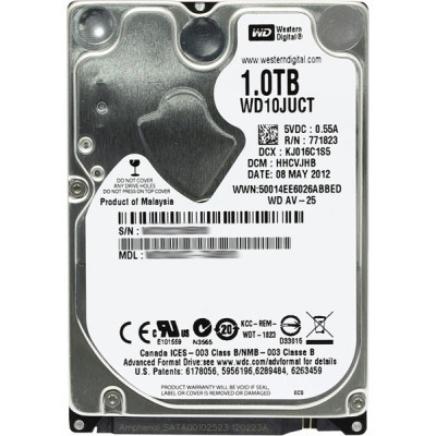 Жорсткий диск для ноутбука 2.5&quot; 1TB WD (# WD10JUCT #)