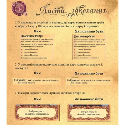 Настільна гра 18+ Lords of Boards Листи Закоханих (LOB2109UA)