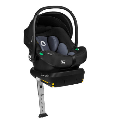 Автокрісло Lionelo Astrid I-Size Set Black Grey (LO-ASTRID I-SIZE SET BLACK GREY)