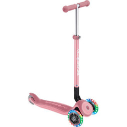 Самокат Globber Primo Foldable Plus Lights пастельно-рожевий (439-210)
