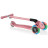 Самокат Globber Primo Foldable Plus Lights пастельно-рожевий (439-210)