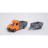 Спецтехніка Tigres Mercedes-Benz Sprinter бортовий з причіпом (помаранчевий) (39667)