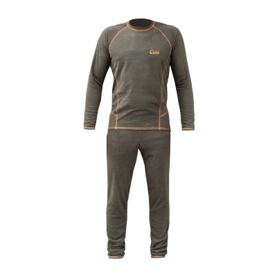 Комплект термобілизни Tramp Microfleece Оливковий S (UTRUM-020-olive-S)