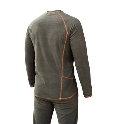 Комплект термобілизни Tramp Microfleece Оливковий S (UTRUM-020-olive-S)