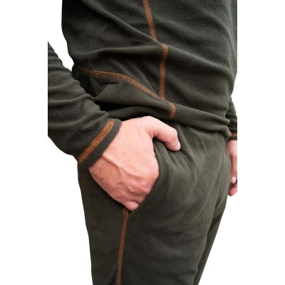 Комплект термобілизни Tramp Microfleece Оливковий S (UTRUM-020-olive-S)