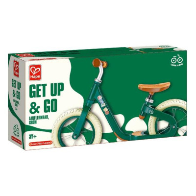 Біговел Hape Навчись кататися двоколісний 12&quot; зелений (E1090)