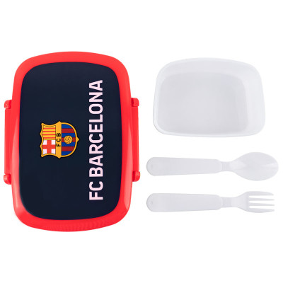 Ланч-бокс дитячий Kite FC Barcelona з наповненням, 750 мл (BC25-163)
