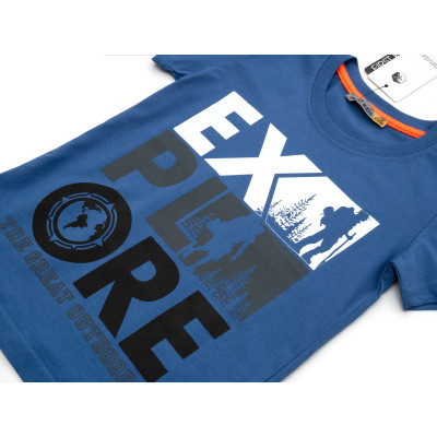 Футболка дитяча Blueland EXPLORE (2044-110B-blue)