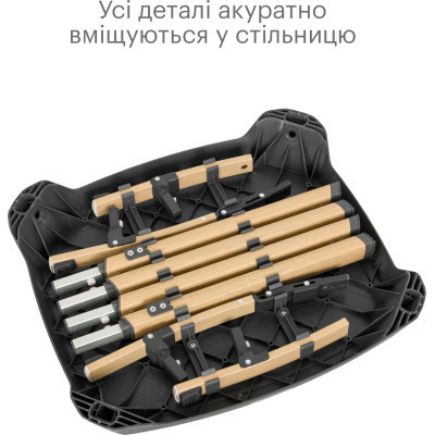 Стілець для годування Tutti Bambini 7 в 1 Nova сірий (611010/3590)