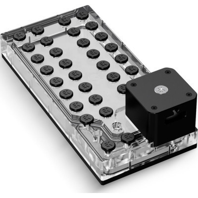 Резервуар для СРО Ekwb EK-QuantumX Loophole Distroplate D5 PWM - Black (3831109908440) (3831109908440)