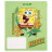 Зошит Kite SpongeBob SquarePants, 18 аркушів, клітинка (SB25-236)