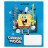Зошит Kite SpongeBob SquarePants, 18 аркушів, клітинка (SB25-236)