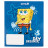 Зошит Kite SpongeBob SquarePants, 18 аркушів, клітинка (SB25-236)