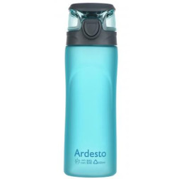 Пляшка для води Ardesto Matte Bottle 600 мл Blue (AR2205PB)