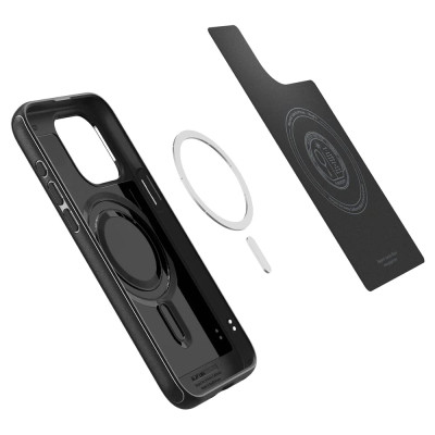 Чохол до мобільного телефона Spigen Apple iPhone 15 Pro Max Mag Armor MagFit Matte Black (ACS06597)