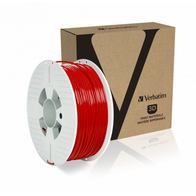Пластик для 3D-принтера Verbatim PLA, 2,85 мм, 1кг, red (55330)