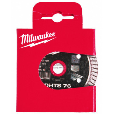 Круг відрізний Milwaukee для M12 FCOT, алмазний DHTS 76, 76мм (4932464715)