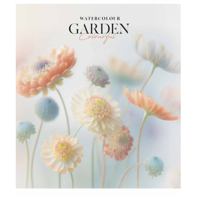 Зошит Школярик Macro garden 48 аркушів лінія (048-3247L)