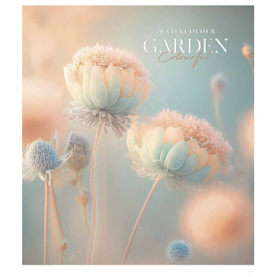 Зошит Школярик Macro garden 48 аркушів лінія (048-3247L)