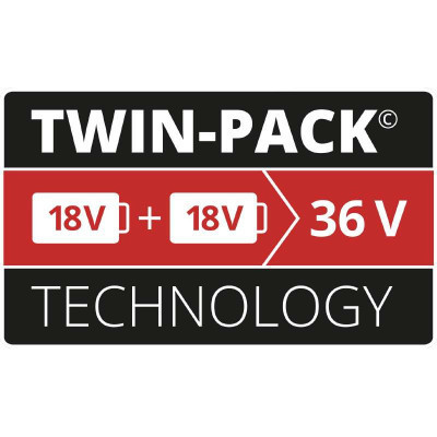 Акумулятор до електроінструменту Einhell 18V PXC Twinpack, 18V, 5.2Ah, 2 шт (4511526)