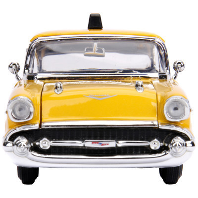 Машина Jada металева &quot;Марвел. Жовте таксі&quot; Чеві Бел Ейр (1957) з фігуркою Дедпула 1:24 (253225001)