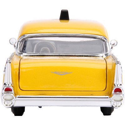 Машина Jada металева &quot;Марвел. Жовте таксі&quot; Чеві Бел Ейр (1957) з фігуркою Дедпула 1:24 (253225001)