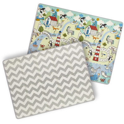 Дитячий килимок Kinderkraft двосторонній Matty 2 (5902533923212)