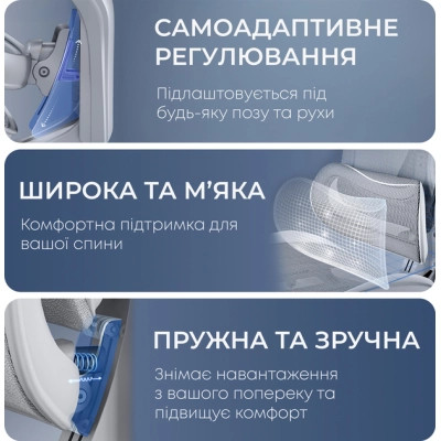 Офісне крісло Sihoo DORO C300L Mesh White (DORO-C300L-A3-102)