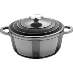 Каструля Bergner Excalibur з кришкою Сіра 4.2 л (BG-36101-GY)