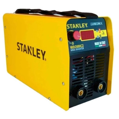 Зварювальний апарат Stanley інверторний 15-200 A, тривалість навантаження 60% (WD200IC2)