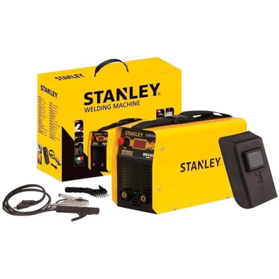 Зварювальний апарат Stanley інверторний 15-200 A, тривалість навантаження 60% (WD200IC2)