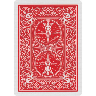 Гральні карти Bicycle Rider Back International Jumbo Index (red) (JIR001-1)
