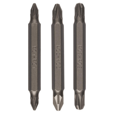 Набір біт Bosch PZ/PZ, 60мм, 3шт (2.609.255.962)