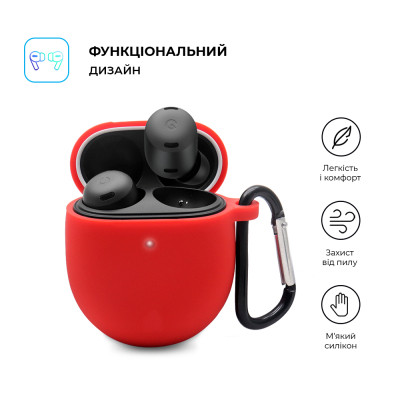Чохол для навушників Armorstandart Hang Case для Google Pixel Buds Pro Red (ARM75405)