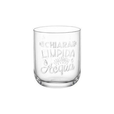 Склянка Bormioli Rocco Graphica 395мл Clear (122100MTV121990)