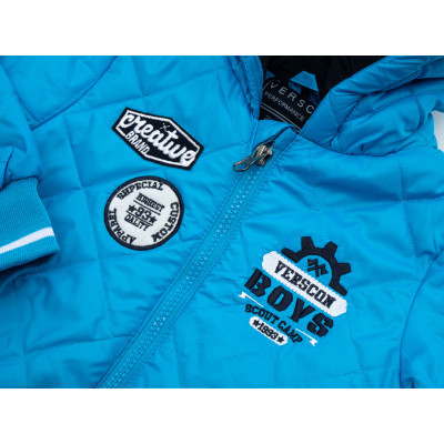 Куртка дитяча Verscon стьобана (3608-92B-lightblue)