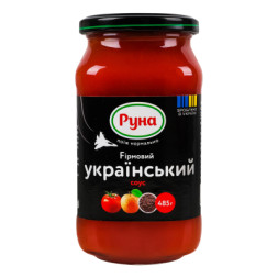 Соус Руна Український фірмовий стерилізований 485 г (4820015949837)
