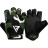 Рукавички для фітнесу RDX F6 Sumblimation Black/Green S (WGS-F6GN-S)