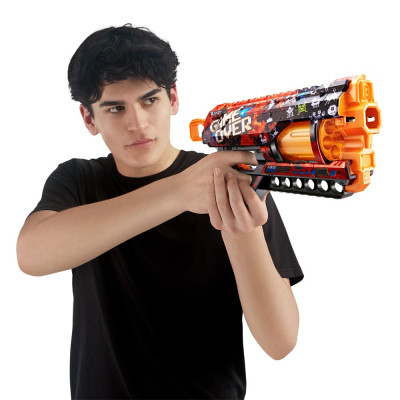 Іграшкова зброя Zuru X-Shot Швидкострільний бластер Skins Griefer Game Over (12 патронів) (36561D)