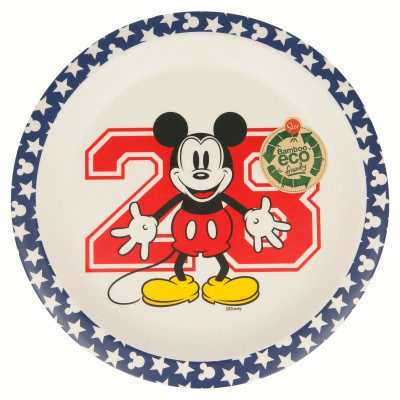 Набір дитячого посуду Stor Disney - Mickey Mouse all star, Bamboo (Stor-01325)