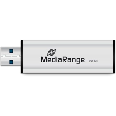 USB флеш накопичувач Mediarange 256GB Black/Silver USB 3.0 (MR919)