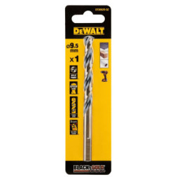 Свердло DeWALT по металу Black &amp; Gold, HSS-G, 9.5 х 125 х 81 мм (DT20529)