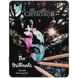 Олівці кольорові Cretacolor MEGACOLOR THE BRILLIANTS, 12 кольорів (9014400301521)