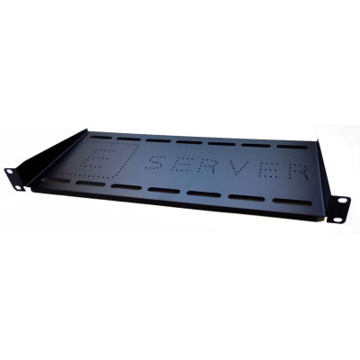 Полка 19&quot; Eserver 1U глуб. 250мм, консольная, черный (PK-1U-250-B)